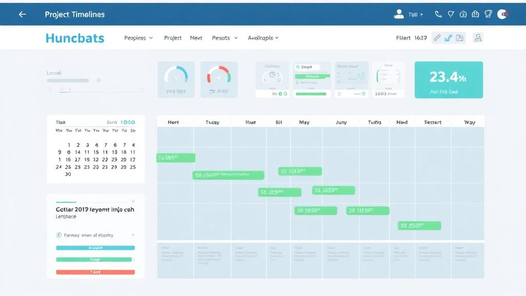 A3 Report Template with Calendar View