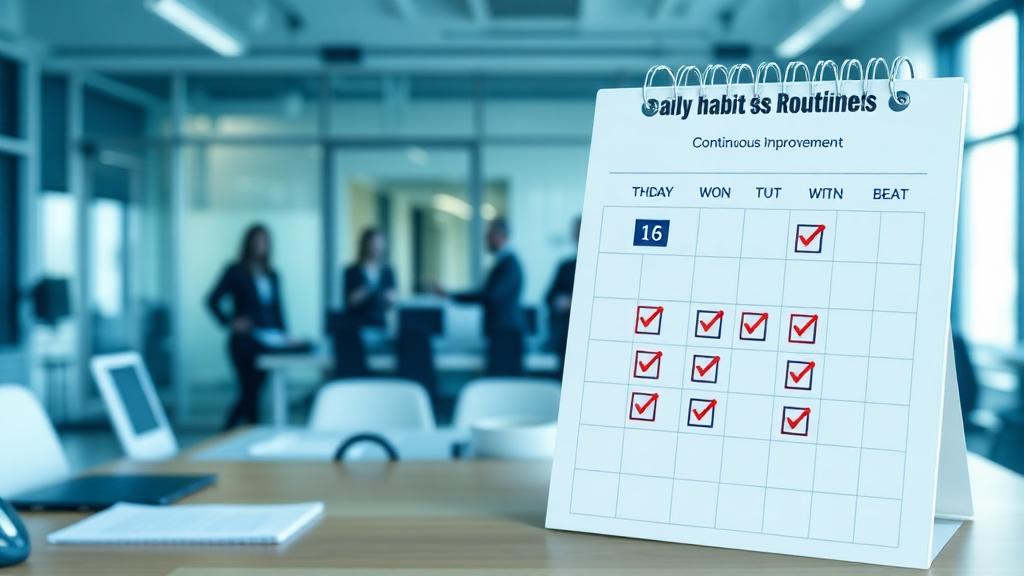 Daily Habits: The Key to Continuous Improvement