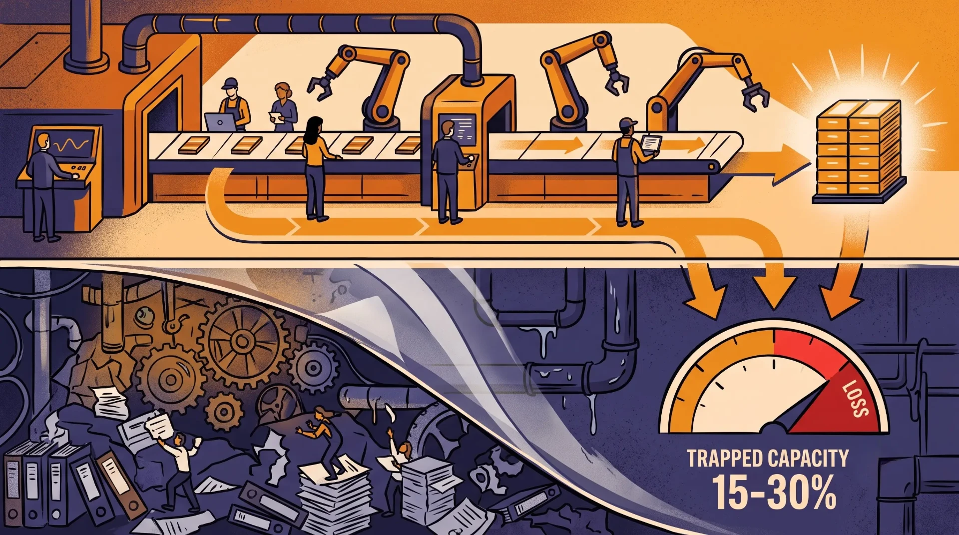 The Hidden Factory: Where 15–30% Of Your Capacity Is Trapped