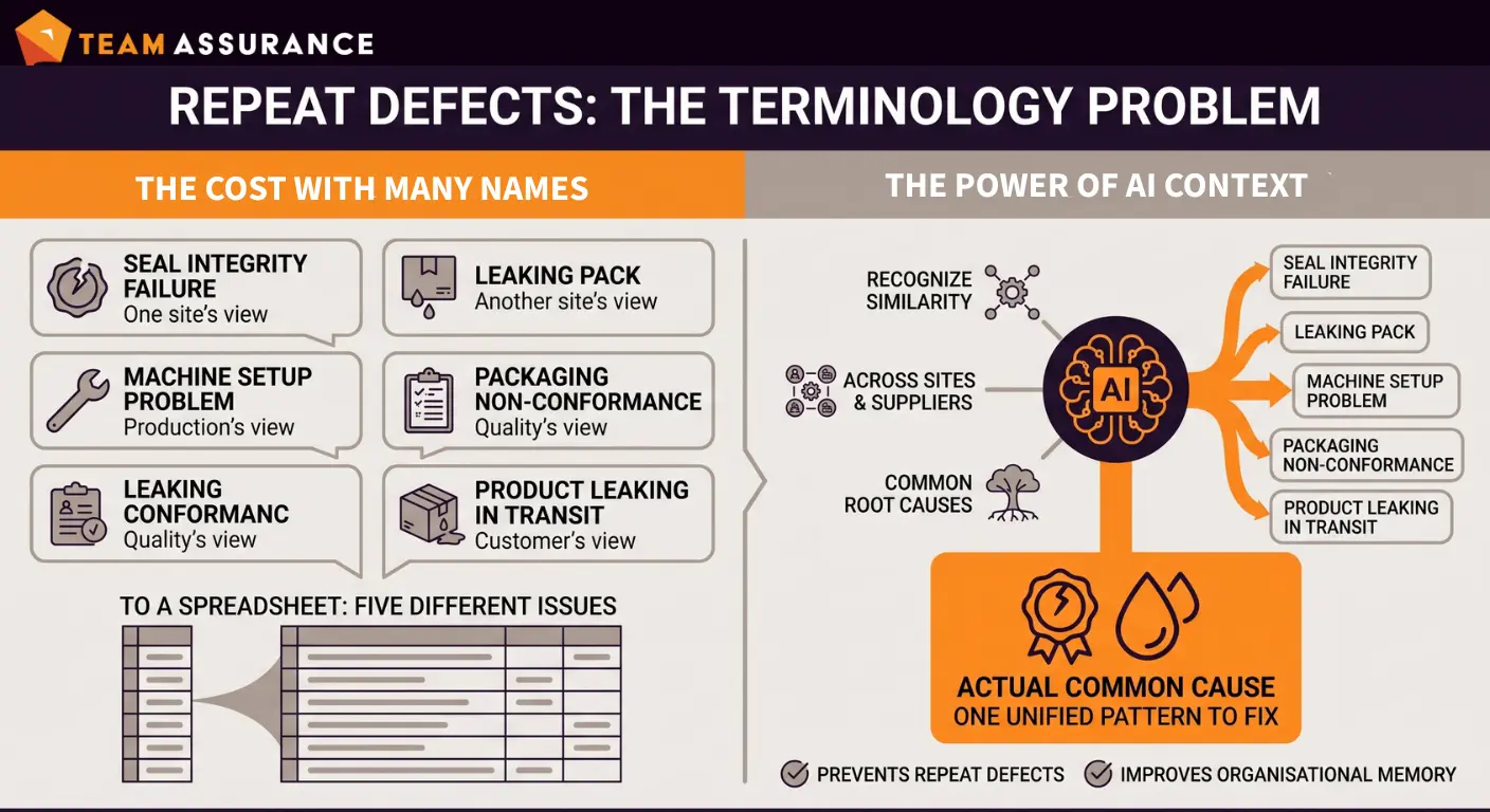 Repeat Defects: The Terminology Problem