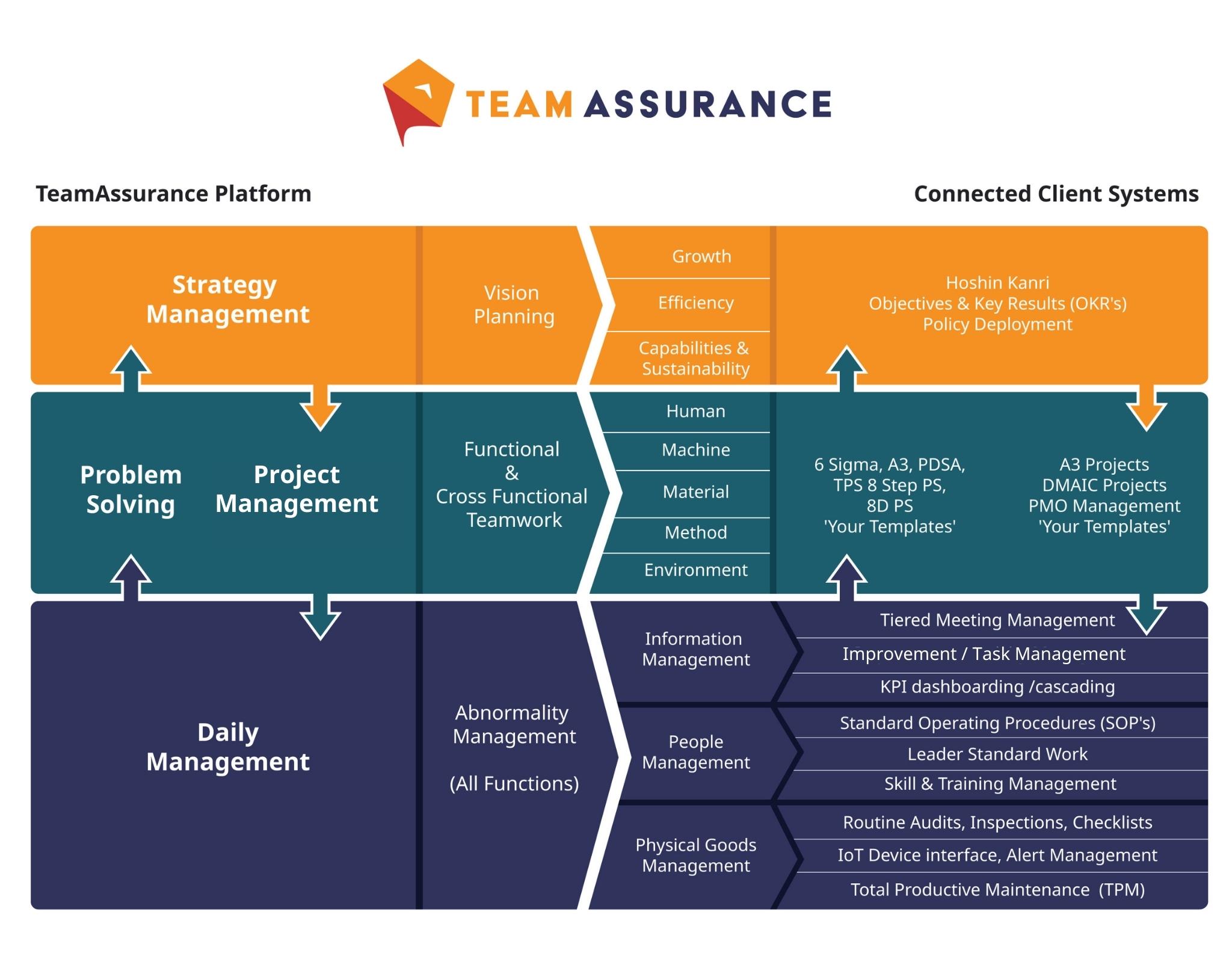 TeamAssurance Connected System Diagram