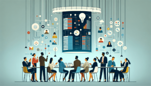 Lean skills management illustration